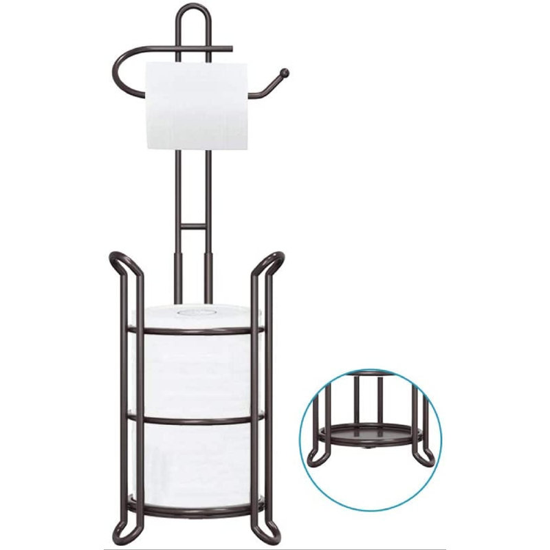 Lattice Routh Toilet Paper Stand, Bathroom Tissue Holder Freestanding ...